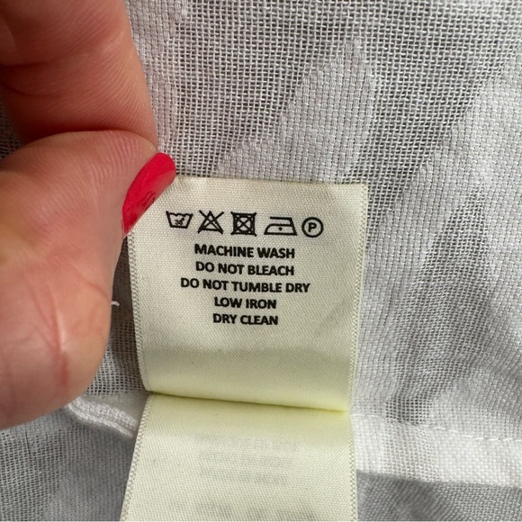 Anthropologie Textured Collared Kimono Open Front Duster Jacket White One Size - Picture 13 of 13